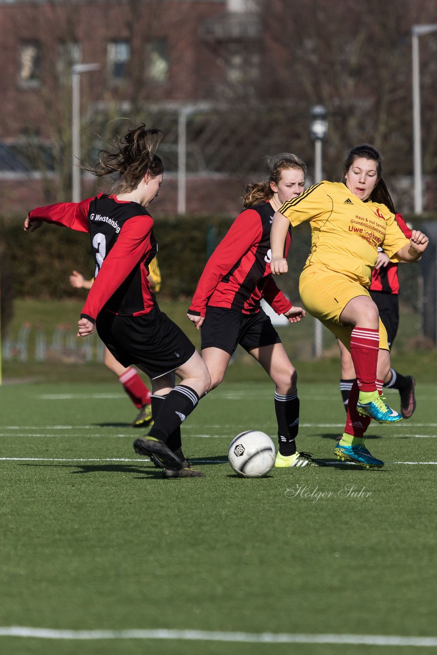 Bild 193 - B-Juniorinnen SG Weststeinburg/Bei - SV Fisia 03 : Ergebnis: 1:2